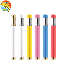 Good vibes 530mah micro USB 1ml rechargeable 0.5ml cbd oil vape free OEM empty 1ml 1.5mm coil cbd pod